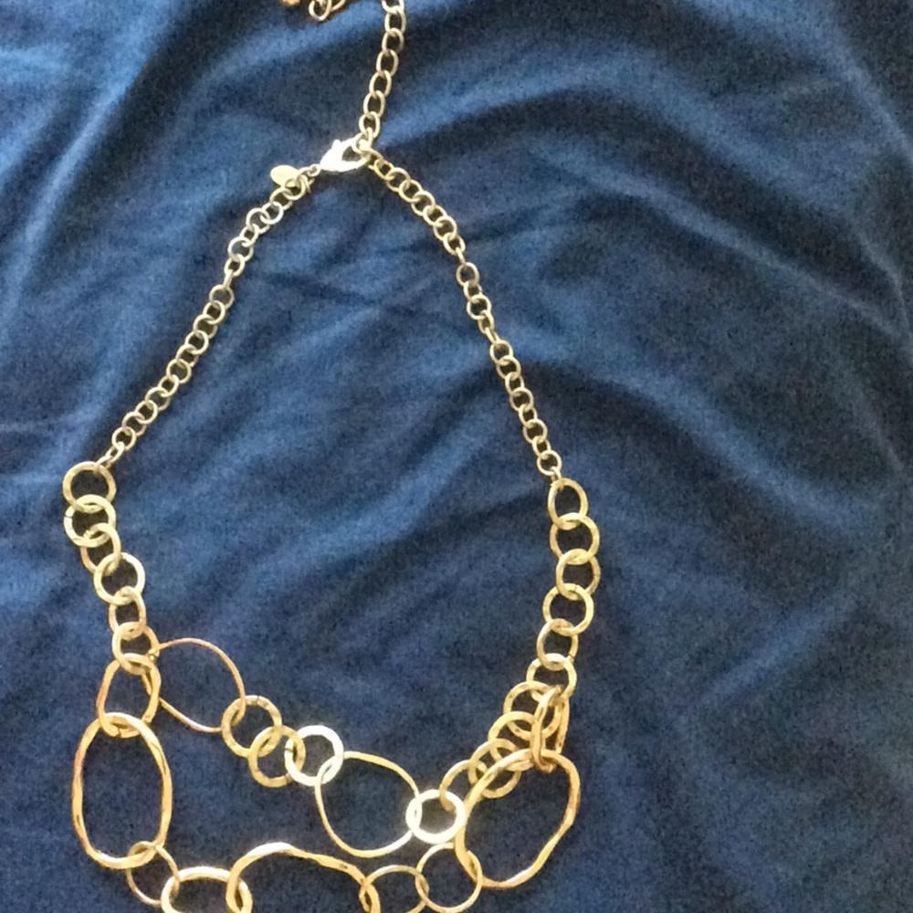 Chicos gold tone necklace
